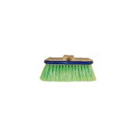 10" Green Soft Fiber Truckwash - Stapleless Bumper, Case Of 12