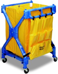 10 Pocket Yellow Vinyl Caddy Bag