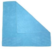 16" X 16" - Blue Microfiber Cloth, Case Of 48