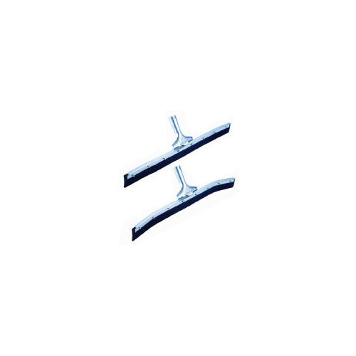 18" Black Rubber Metal Squeegee 6, Case Of 6