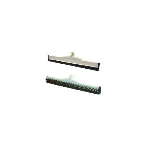 18" Plastic Frame Black Moss Squeegee W/Bristles, Case Of 10