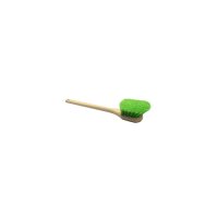 20" Medium Stiff Flagged Green Fiber Utility Brush, Case Of 12