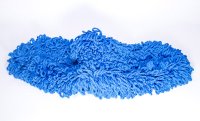 26" Blue Microfiber Slot Pocket Dust Mop Heads, Case Of 50