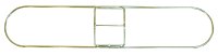 3.5" Dust Mop Frames, Case Of 12