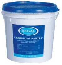 3" Chlorine Tablets, 25 Lbs Pail