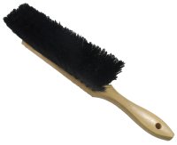 8" Black Tampico Counter Brush, Wood Block, Case Of 12