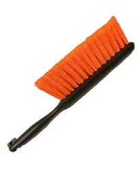 8" Flagged Orange Counter Brush, Case Of 12