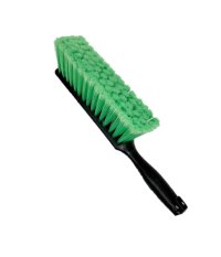 8" Soft Flagged Green Fiber Counter Brush, Case Of 12