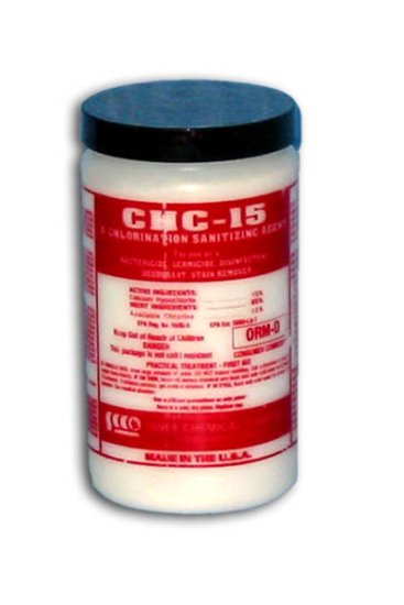 CHC-15 Chlorine Sanitizer, Case Of 6