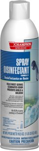 Champion Spray Disinfectant, 16oz Cans, Case Of 12