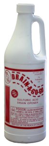 Drain-A-Go Drain Opener Case Of 4 Gallons 93% Sulfuric Acid