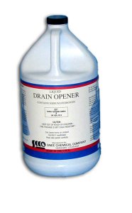 Drain Opener, Sodium Hydroxide Type, 4 Gal Case