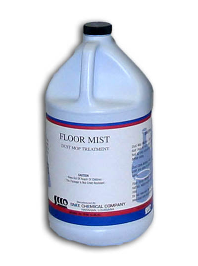 Floor Mist Dust Mop Treatment, 4 Gallon Case
