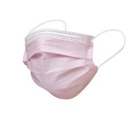 LHM Procedure Mask, Light Pink, ASTM Level 3, Box Of 50