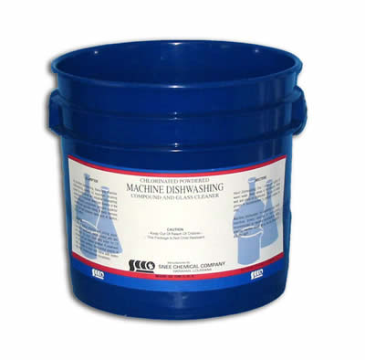 Machine Dishwash Compound, Powdered, 50 Lbs Pail