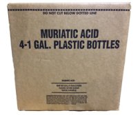Muriatic Acid, Case Of 4 Gallons