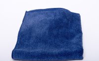 Navy Blue Microfiber Towels, 16x16, Case Of 200