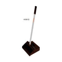 Plastic Lobby Dust Pan - Straight Handle, Case Of 6