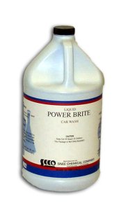 Power Brite Car Wash, 4 Gal Case