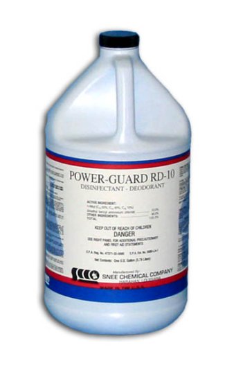 Power Guard RD-10 Disinfectant Sanitizer, 1 Gallon