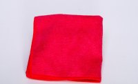Red Microfiber Towels, 16x16, Case Of 200
