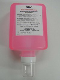 SKY - Pink Lotion Foaming Soap