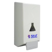 SKY 800 Ml White Universal Dispenser, Case Of 4