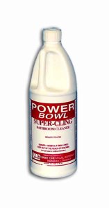 Super-Cling Bathroom Cleaner, Case Of 12 Quarts