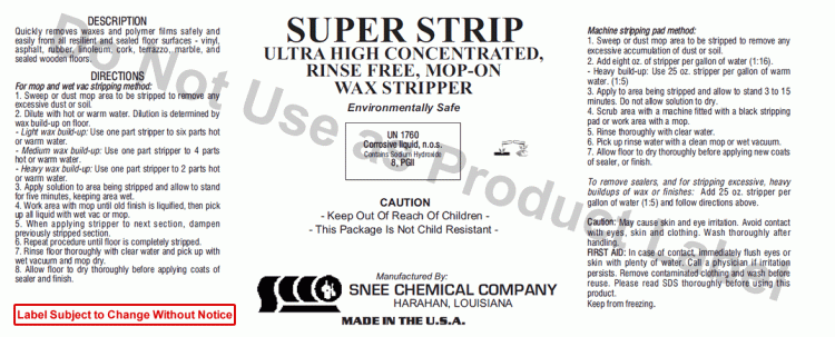 Super Strip, 4 Gal Case