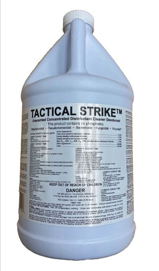 Tactical Strike Concentrated Disinfectant, 1 Gal