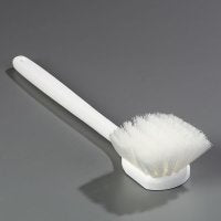 White Nylon Pot Brush With 20" Plastic Handle, Case Of 12