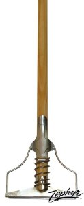 ZEP 16086 54" X 1 1/8" Metal Spring Lever Mop Handle, Case Of 12