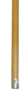 ZEP 21054 54" X 1 1/8" - Maid Lacquered Wood Screw Flat Handle, Case Of 12